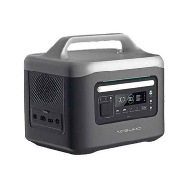 Aeon Guardians G1200 portable power station with digital display on a white background