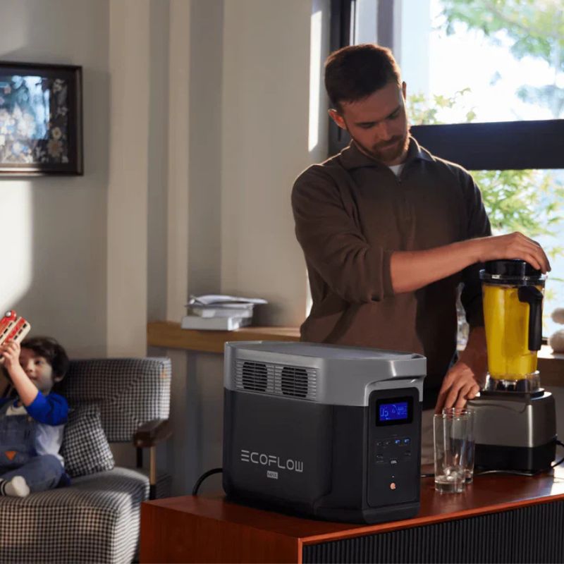 DELTA 2 Max 1900 Portable Power Station lifestyle can be used any appliances at home