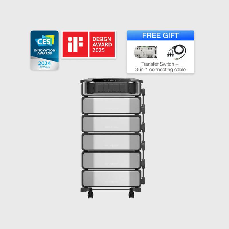 DELTA Pro Ultra DELTA Pro Ultra Inverter + Battery*5 (30kWh 6900 / AC Output)