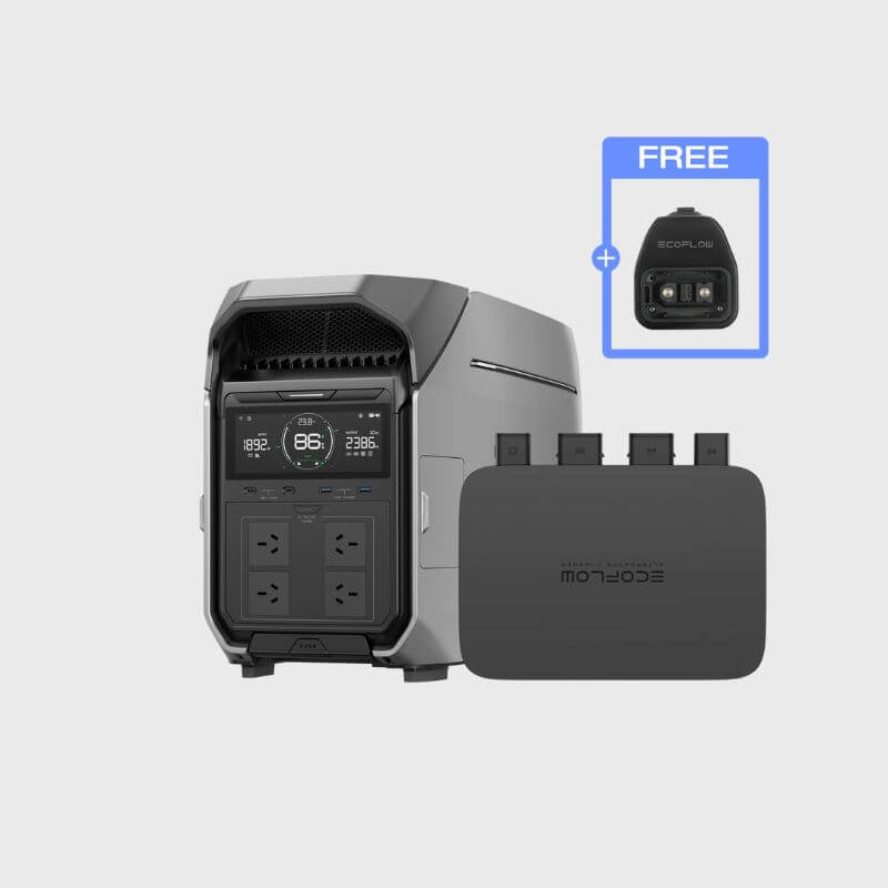 DELTA Pro 3 + 800W Alternator Charger (Include Adapter)