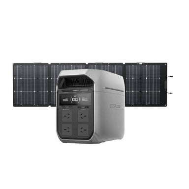 DELTA3 Plus Portable Power Station DELTA 3 Plus Solar Generator bi facial 220w
