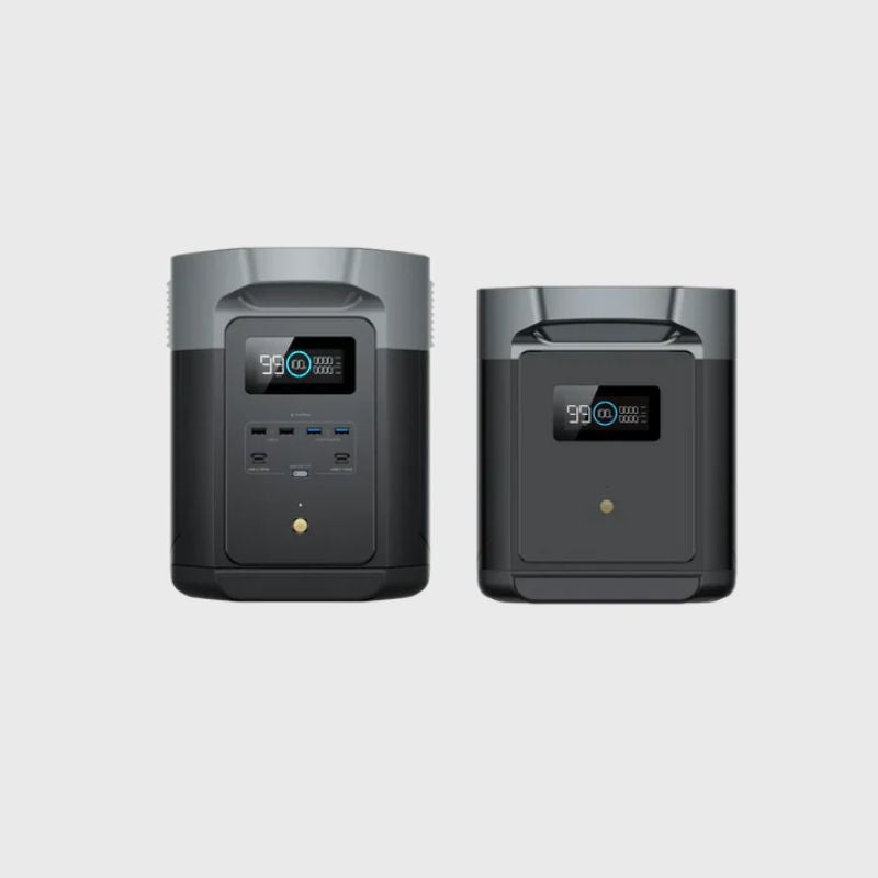 EcoFlow DELTA 2 Max (1900) Portable Power Station plus extra battery