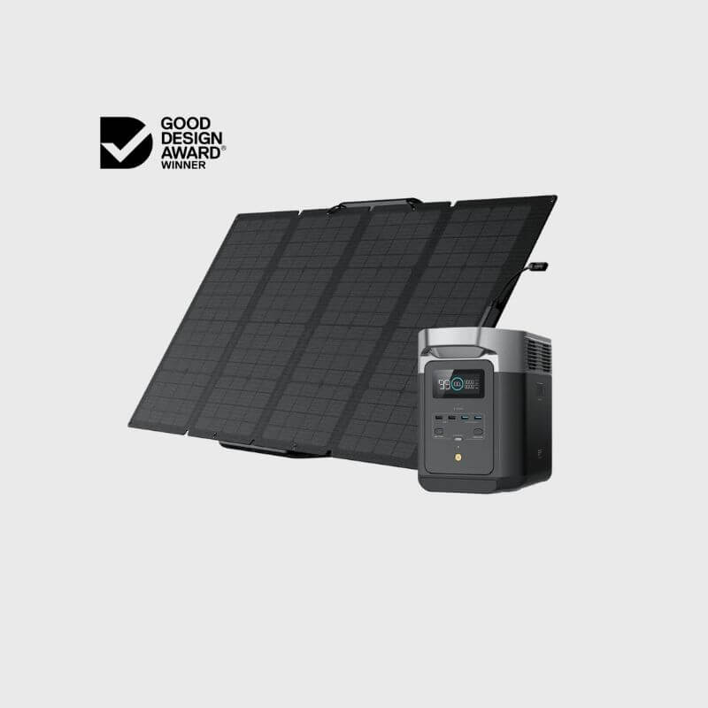 EcoFlow DELTA 2 Solar Generator (PV160W) main image