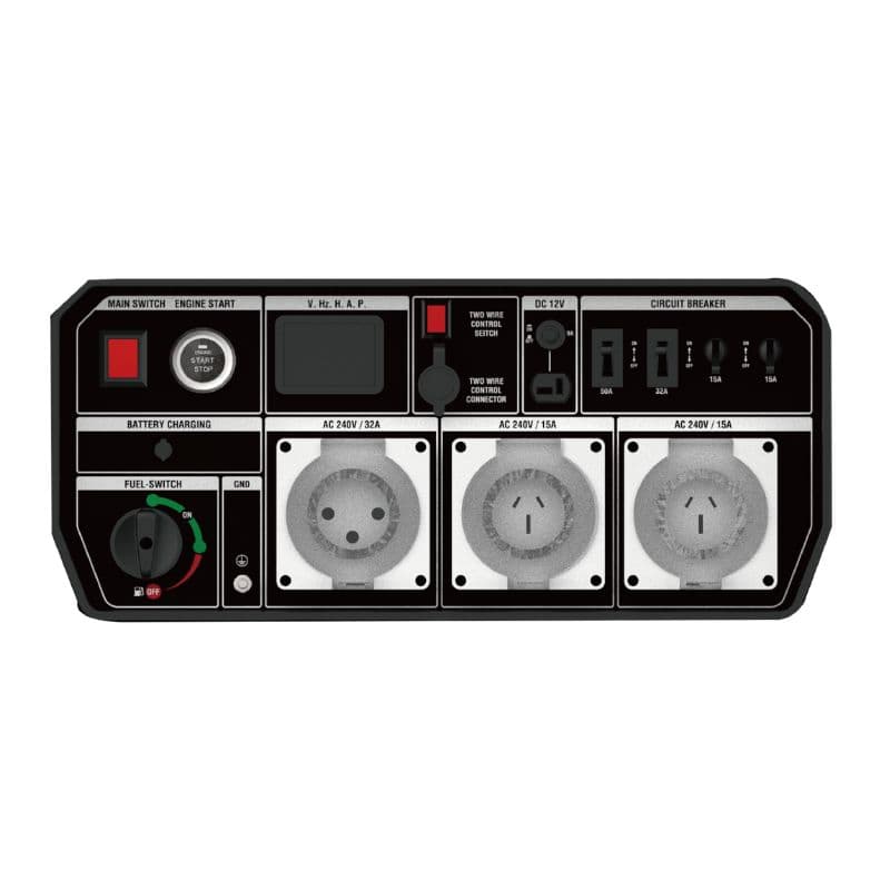 MaxWatt MX13000IS 13000W Petrol Inverter Generator with Electric Start