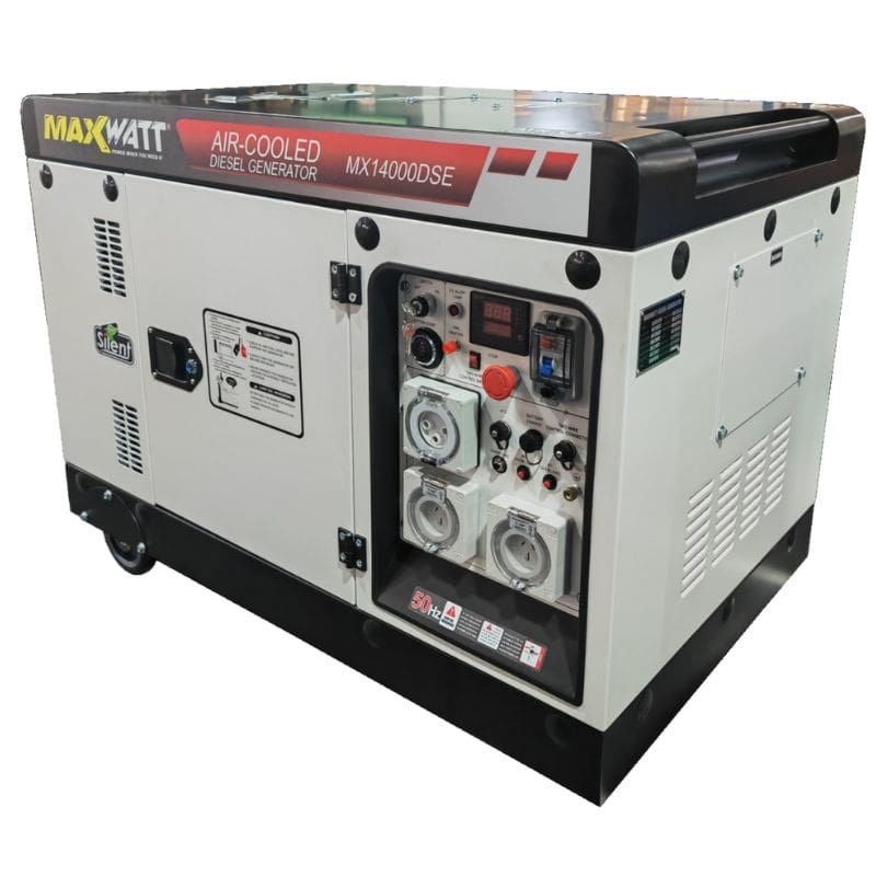 MaxWatt MX140000DSE 13kVA/10000W Diesel Generator