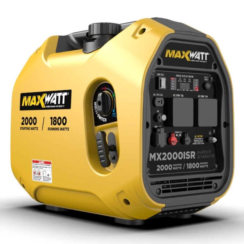 MaxWatt MX200ISR 2000W Petrol Inverter Generator