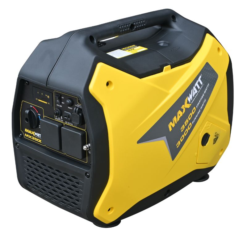 MaxWatt MX3500I 3500W Pure Sine Wave Silent Digital Inverter Generator