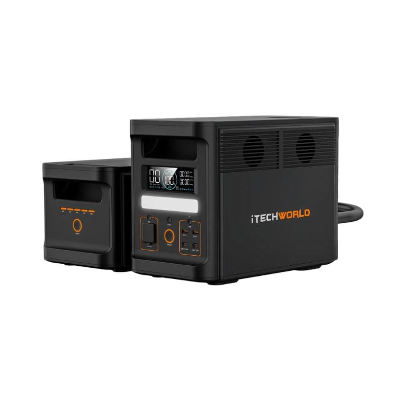 PS1800 Pro Portable Lithium Power Station + EB1536 Expansion Battery Kit
