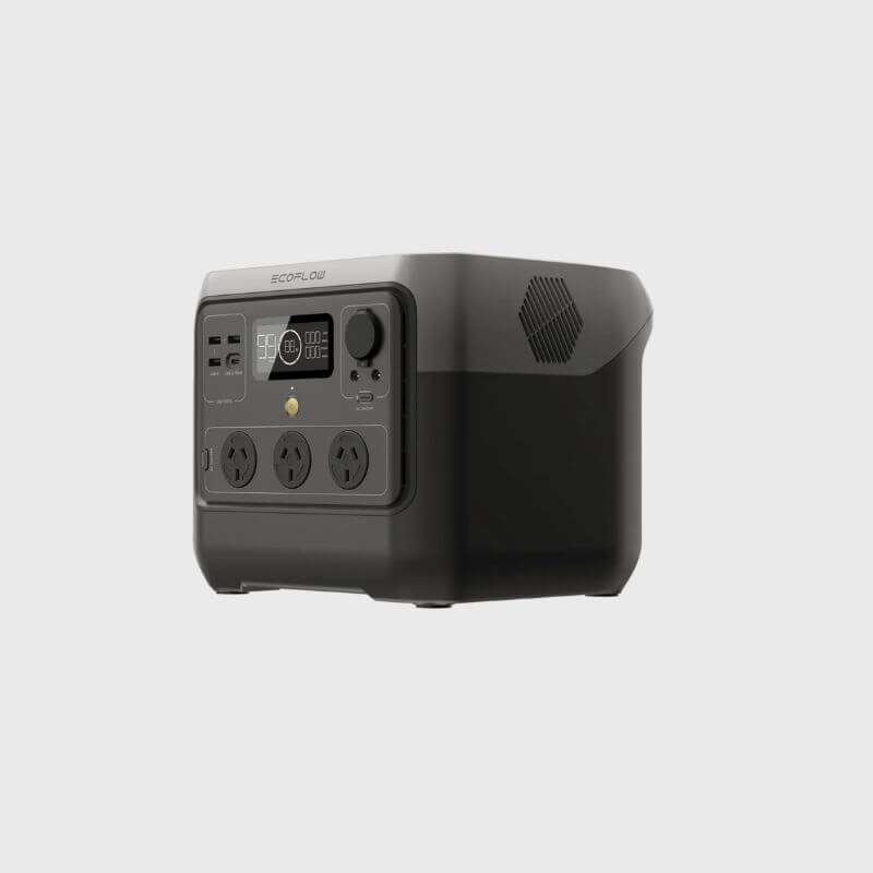 RIVER 2 Pro Solar Generator  angle view