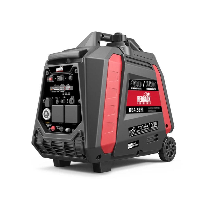 Redback RB4.5 Portable Inverter Generator Right Side View