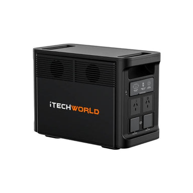 iTechworld PS1800 Pro Portable Power Station Leftside and Back view