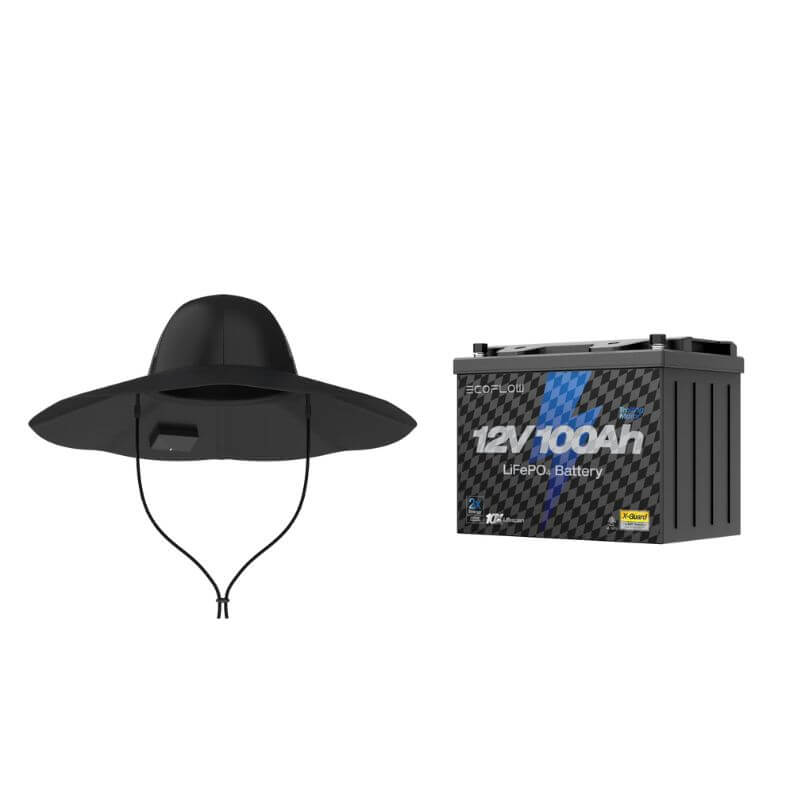 12V 100Ah Lithium Trolling Motor Battery Power Hat