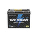 12V 100Ah Lithium Trolling Motor Battery front view