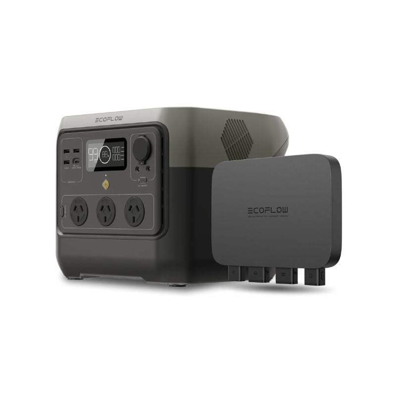 500W Alternator Charger + RIVER 2 Pro