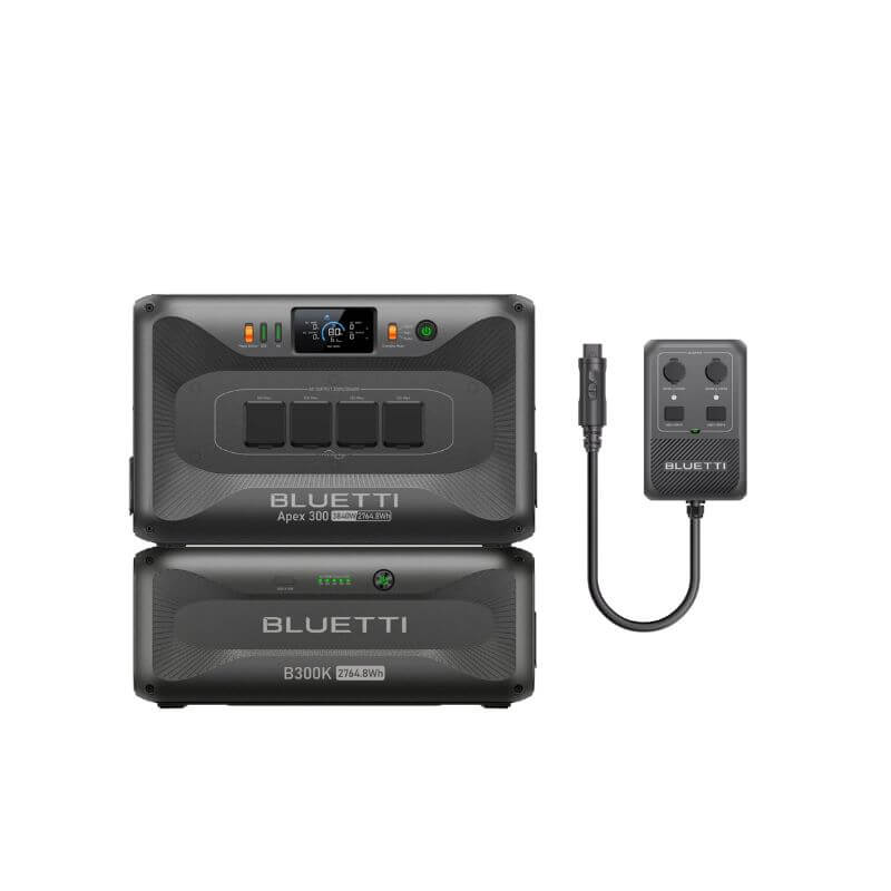 BLUETTI Apex 300+ B300K Expansion Battery + Hub D1  Home Battery Backup main image
