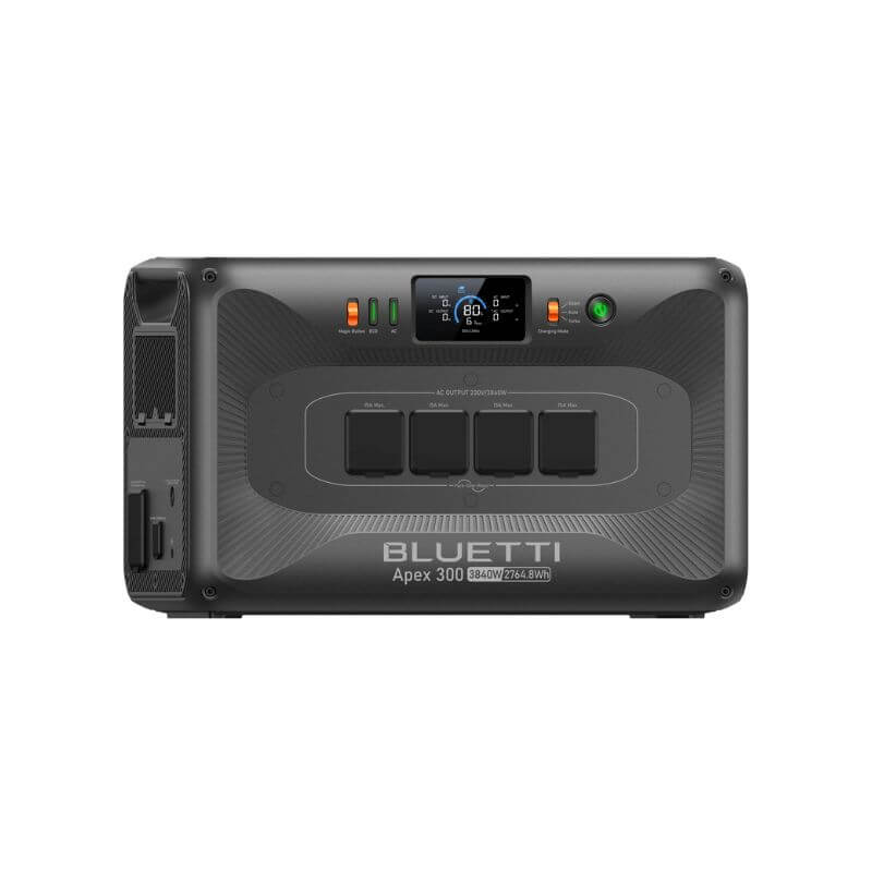 BLUETTI Apex 300 Versatile Power Station left front view