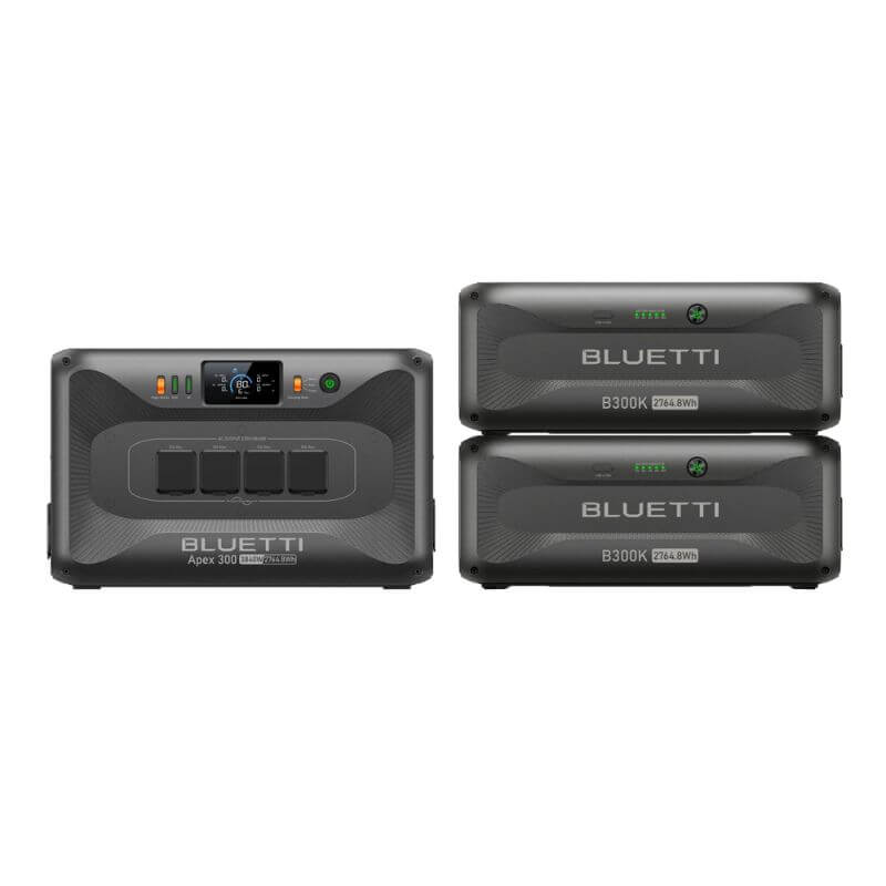 BLUETTI Apex 300 + 2B300K Expansion Batteries  Home Battery Backup main image
