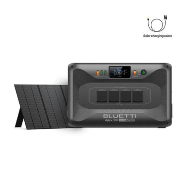 BLUETTI Apex 300 + 350W Solar Panel | Home Battery Backup main image