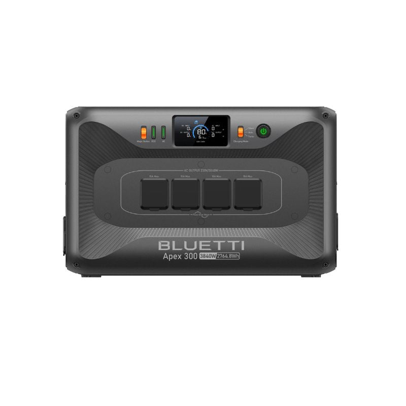 BLUETTI Apex 300 + B300K Expansion Battery | Home Battery Backup front view