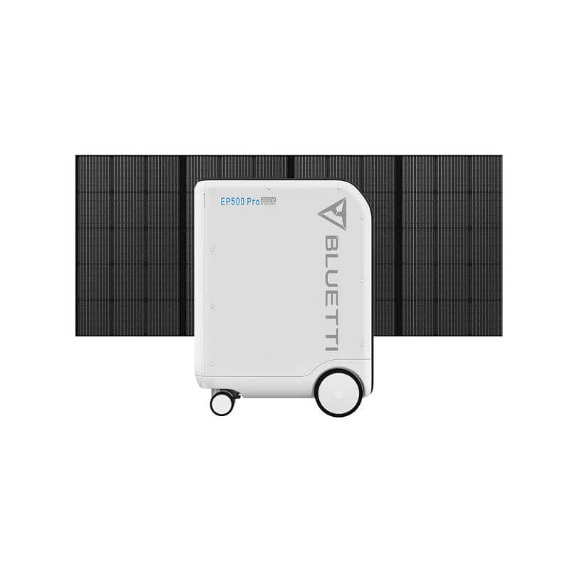 BLUETTI EP500 Pro Solar Power Station | Home Battery Backup  bundle