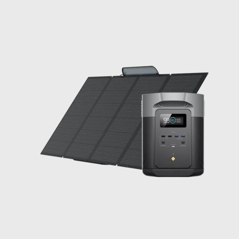 DELTA 2 Max (1900) Power Station Solar Generator (PV400W)