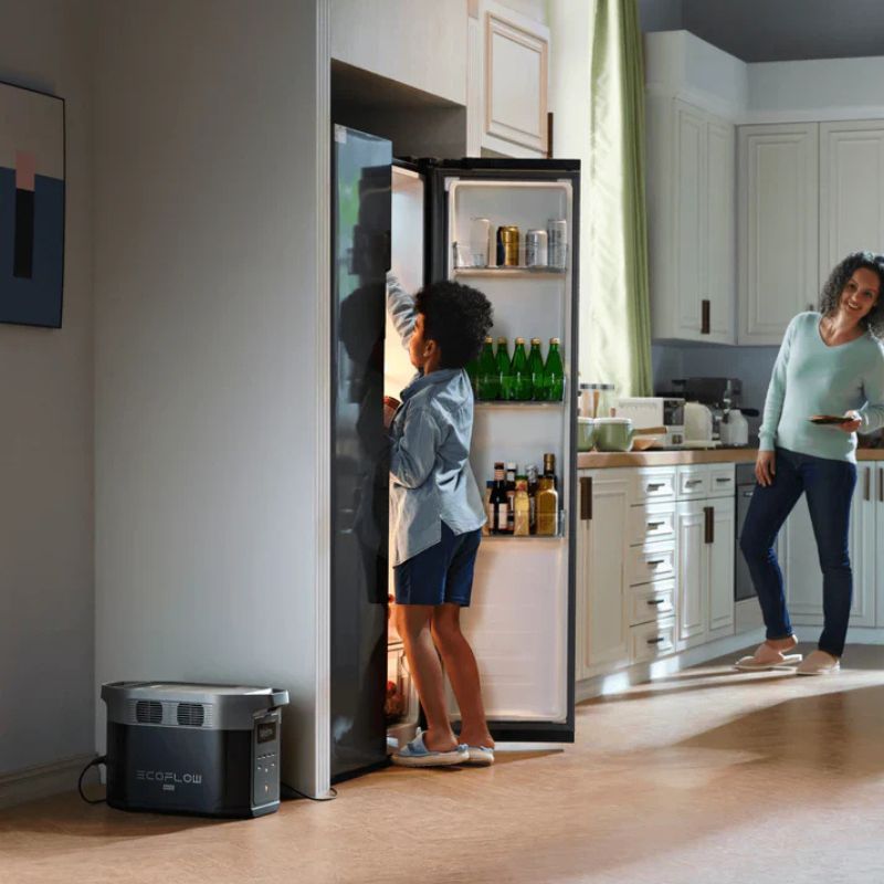 DELTA 2 Max (1900) Portable Power Station lifestyle at the kitchen and can be used in big appliances