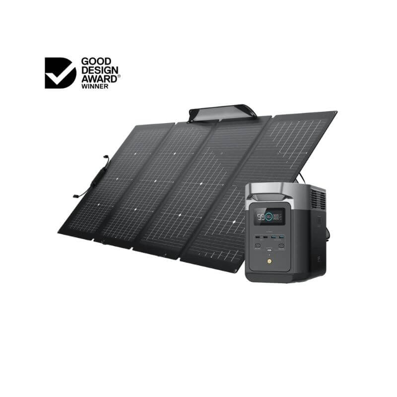 DELTA 2 (950) Portable Power Station for Bi-facial 220W SP and 160W SP