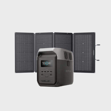 DELTA 3 (1500) Solar Generator (PV220W) front view 