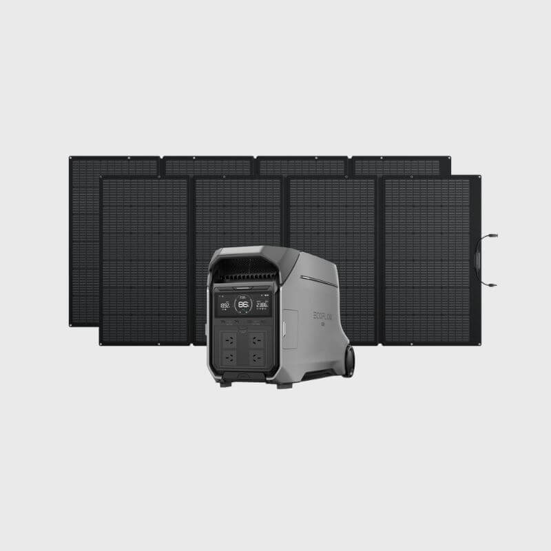 DELTA Pro 3 Solar Generator  PV400W 3+2* portable solar panel