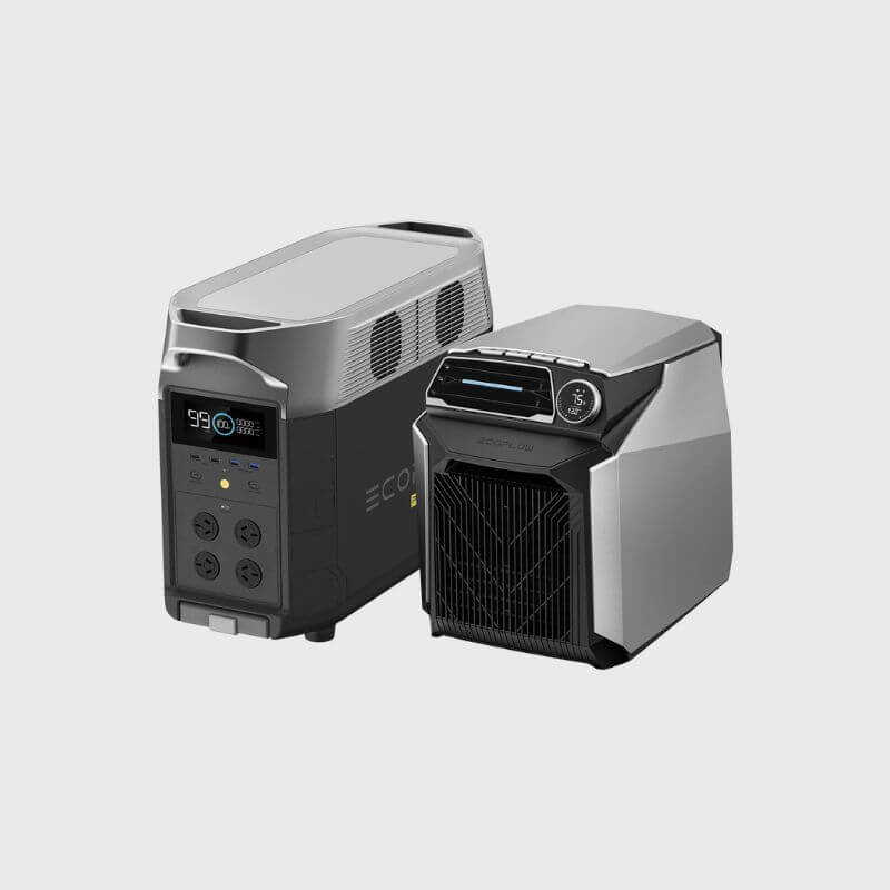 DELTA Pro Power Station WAVE + DELTA Pro + Adapter + DM Extra Battery Cable
