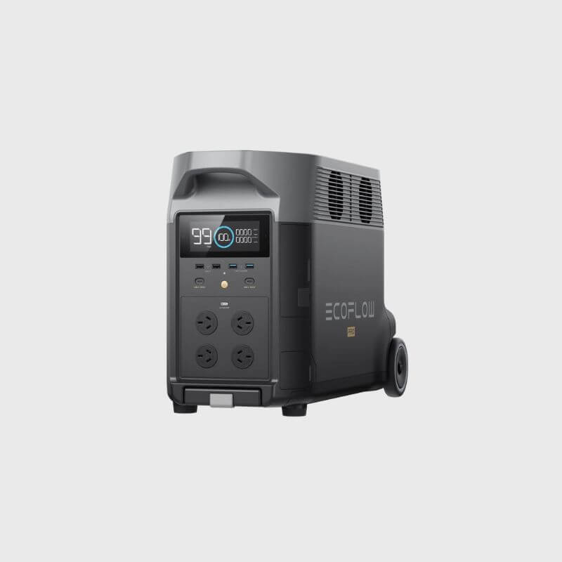 EcoFlow Delta Pro power station on a light gray background