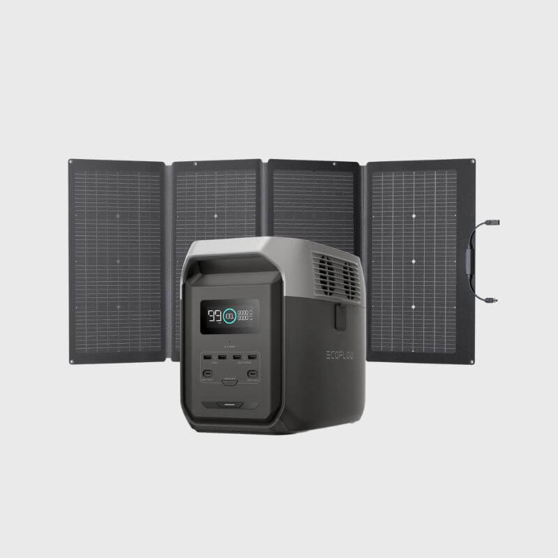 DELTA 3 (1500) Portable Power Station Solar Generator Single Facial PV220W