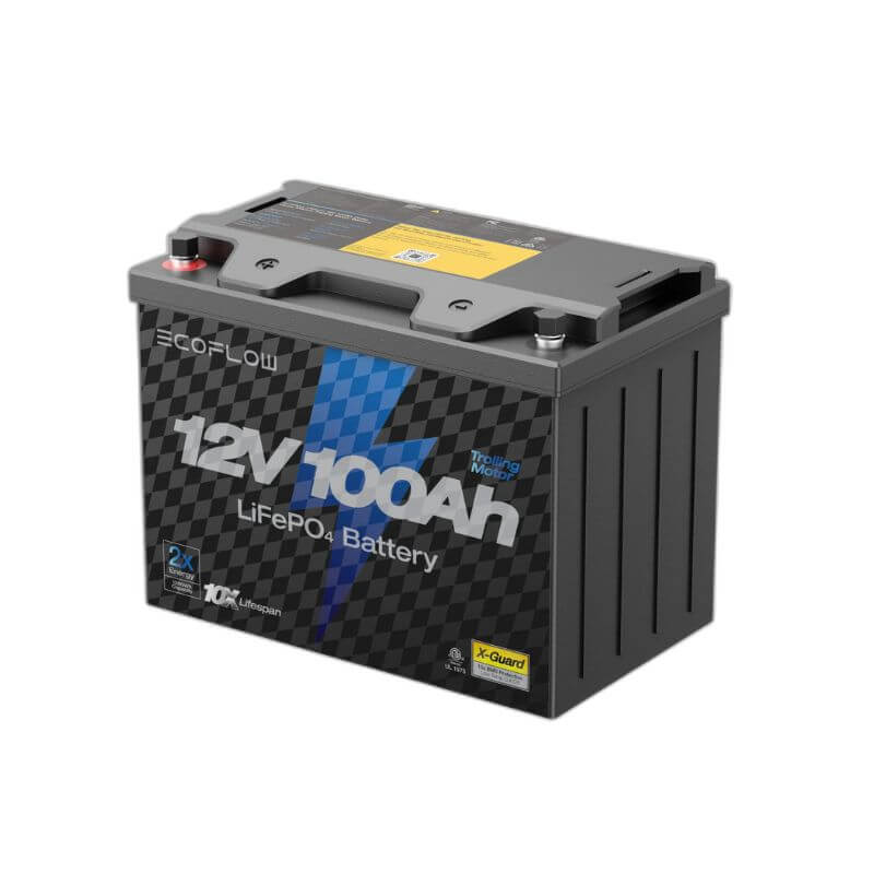EcoFlow 12V 100Ah Lithium Trolling Motor Battery main image