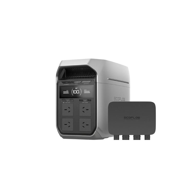 EcoFlow 500W Alternator Charger DELTA 3 Plus - front view