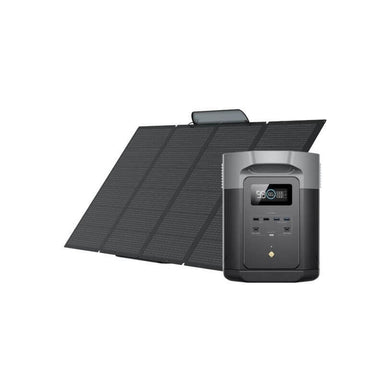 EcoFlow DELTA 2 Max (1900) Solar Generator (PV400W) front view 