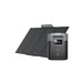 EcoFlow Delta 2 Max solar generator and EcoFlow DELTA 2 Max Portable Power Station on a white background