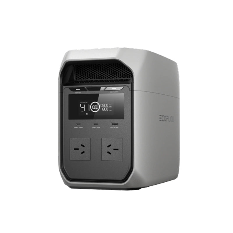 EcoFlow DELTA 3 Classic Portable Power Station on a white bg