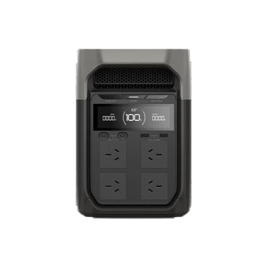 EcoFlow DELTA 3 Portable Power Station front view on white background