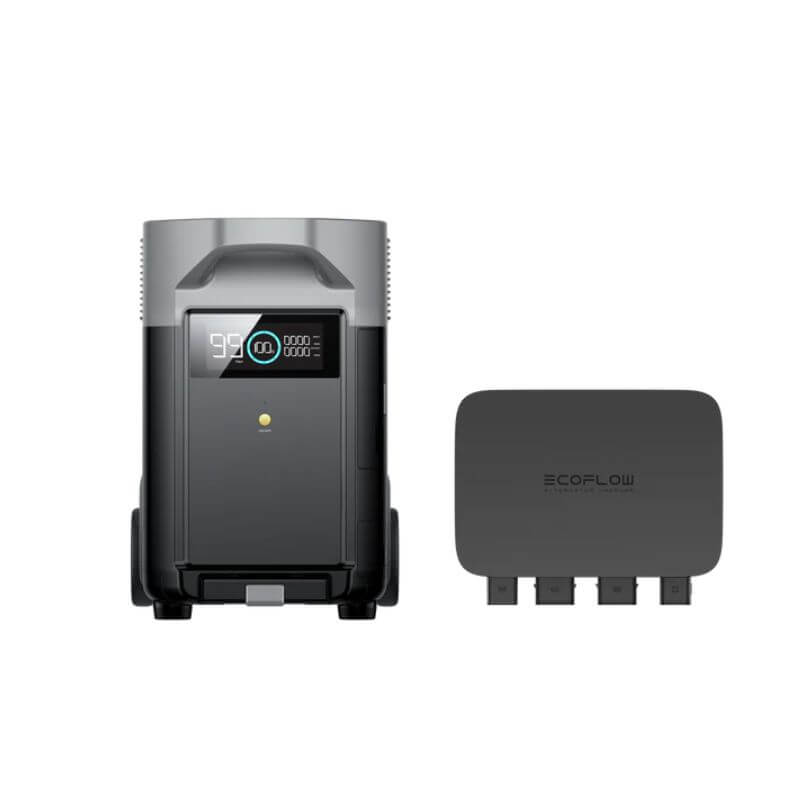 EcoFlow DELTA Pro Smart 800W Alternator Charger with extra battery