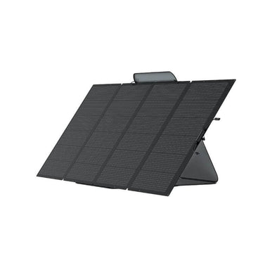 EcoFlow 400W Portable Solar Panel frontal angular view on white background