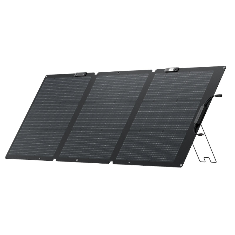 EcoFlow NextGen 160W Portable Solar Panel (Single-Facial) - angular front view