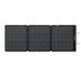 EcoFlow NextGen 160W Portable Solar Panel (Single-Facial)-frontal view on a white bg