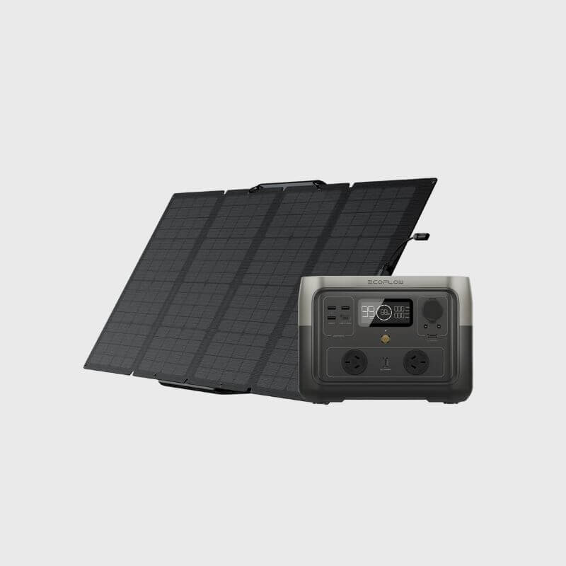 EcoFlow RIVER 2 Max Solar Generator (Single-Facial PV160W) Main Image