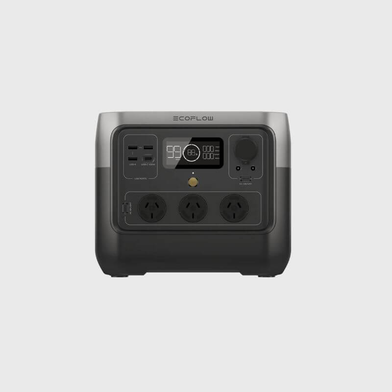 EcoFlow RIVER 2 Pro (700) Portable Power Station front view on white background
