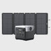 EcoFlow RIVER 2 Pro Solar Generator (PV160W) main view with solar panel