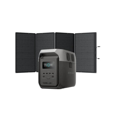 EcoFlow DELTA 3 (1500) Solar Generator (PV400W) front view