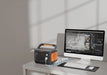 Jackery Explorer 600 Plus Portable Power Station connected to a Pc.