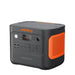 Jackery Solar Generator 1000 Plus with handles down on a white background.