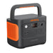 Jackery Solar Generator 1000 Plus with handles up, on a white background.