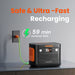 Solar Generator 1000 v2 (Explorer 1000 v2 + SolarSaga 100W x1) - features display